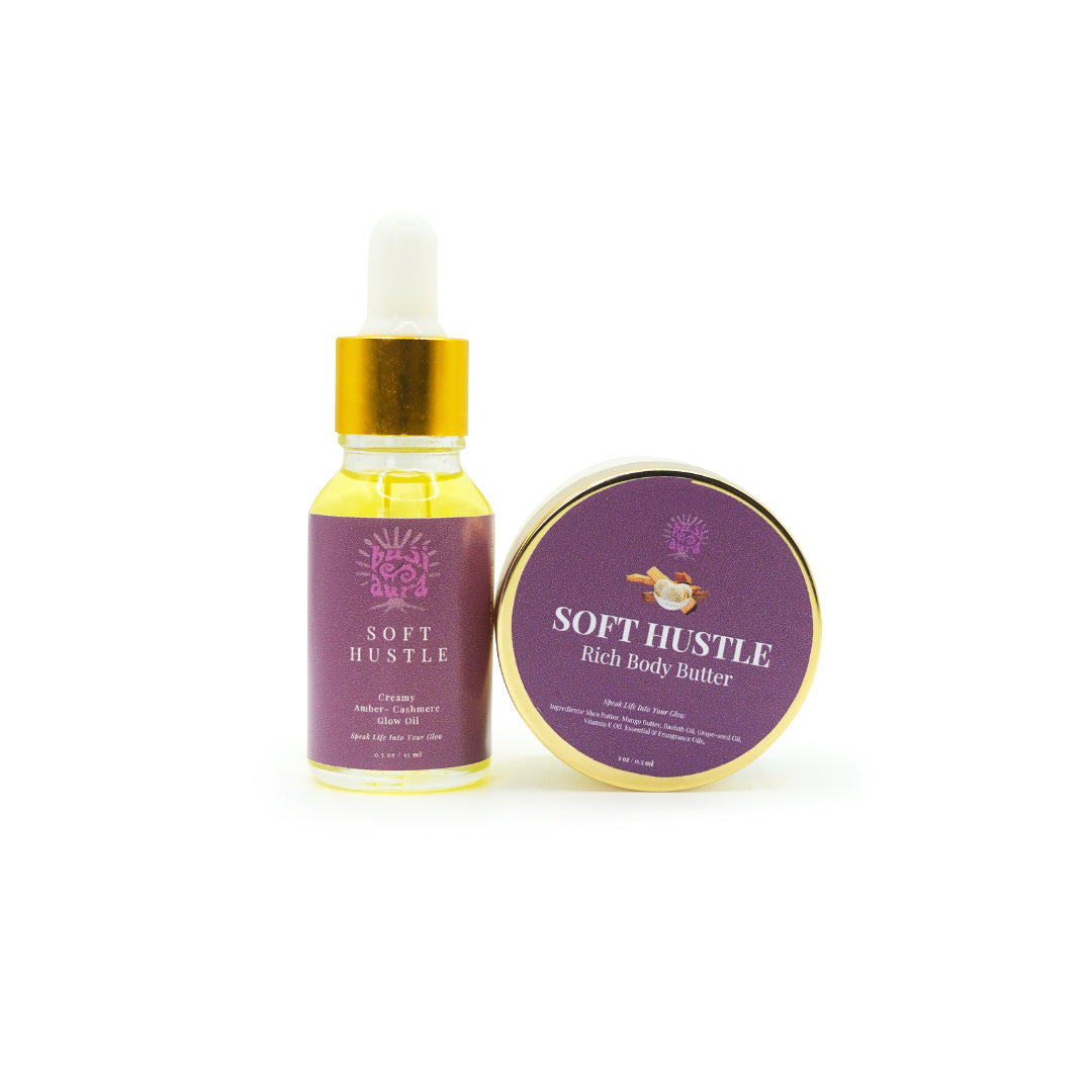Soft Hustle | Creamy Amber-Cashmere | Glow Body Oil