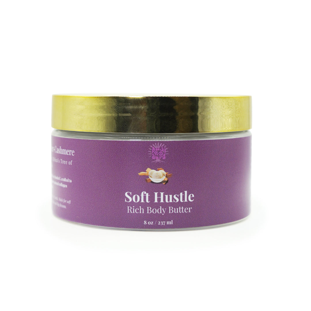 Soft Hustle | Creamy Amber-Cashmere | Whipped Body Butter