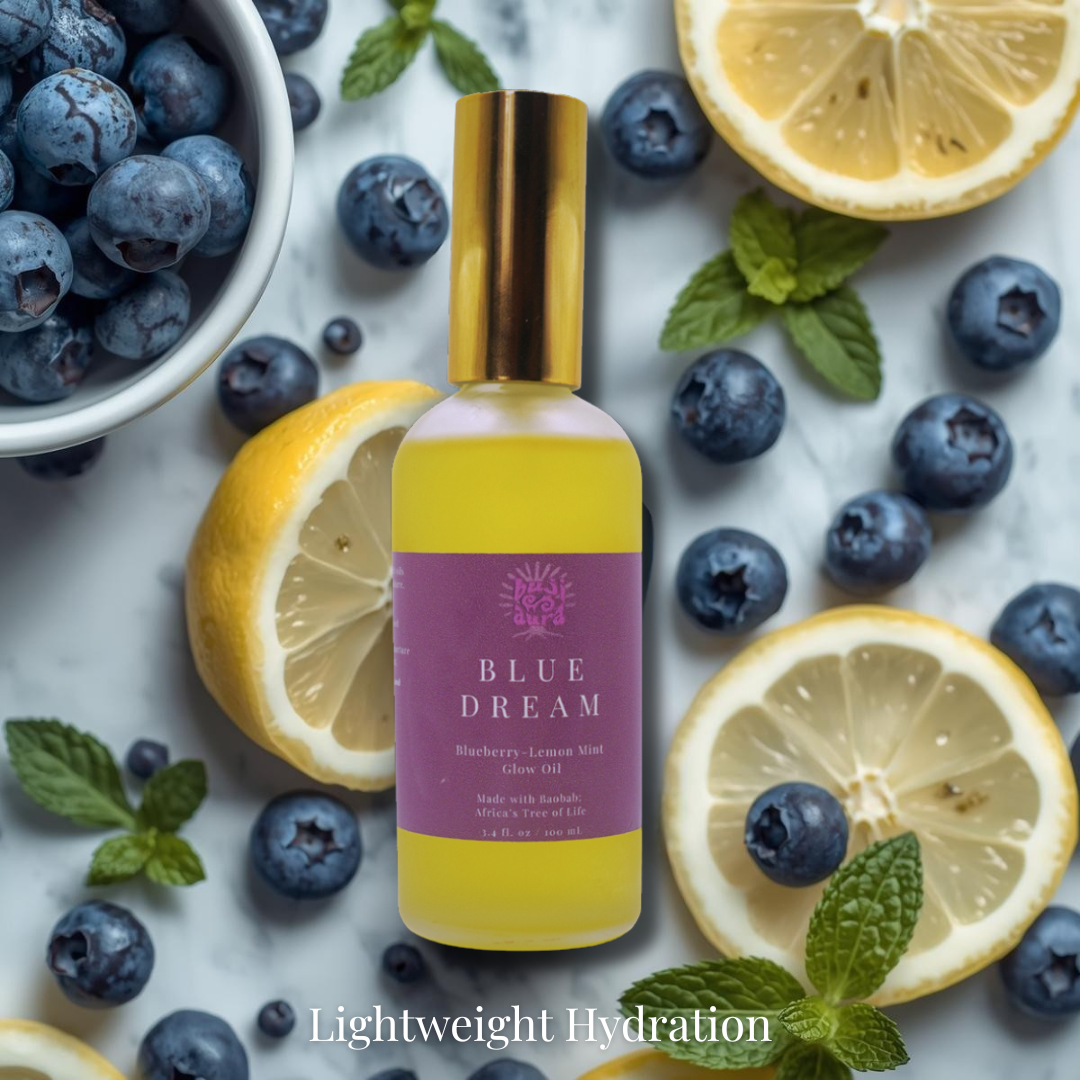 Blue Dream | Blueberry, Lemon & Mint | Glow Body Oil