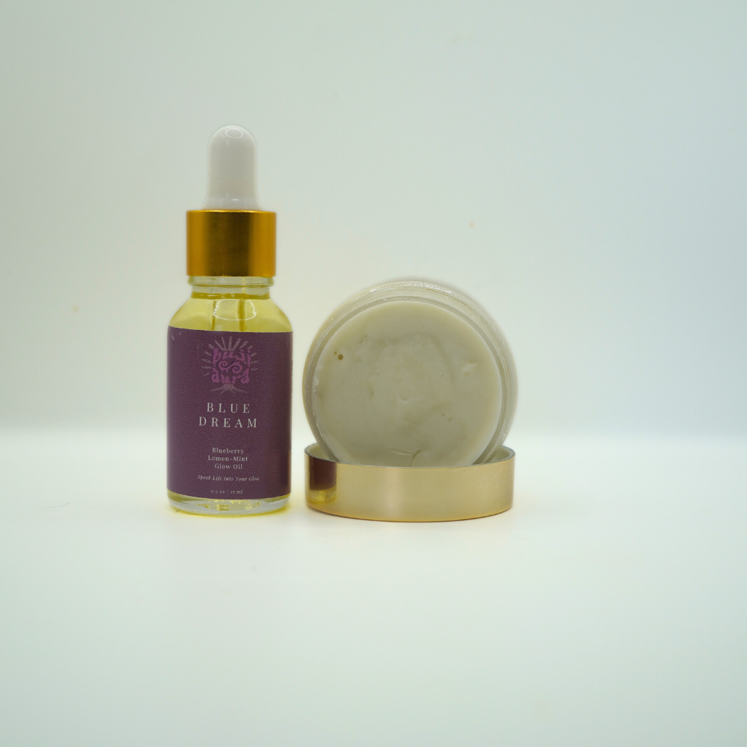 Travel Duo | Hydrating Body Butter + Glow Body Oil | Mini Bundle