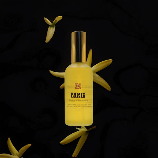 "Paris" Romantic Vanilla (Turmeric Infused Weightless Body Oil)